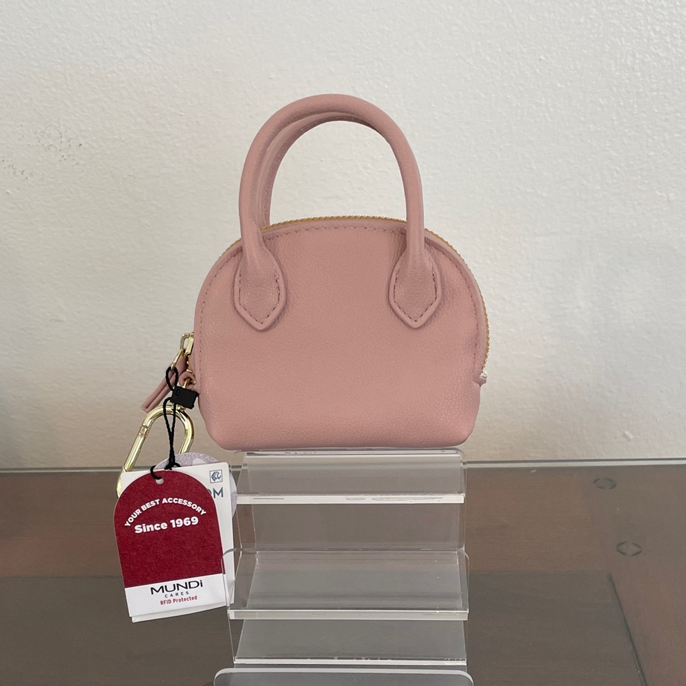 Mundi Blush Mini Bag / Key / Bag Charm